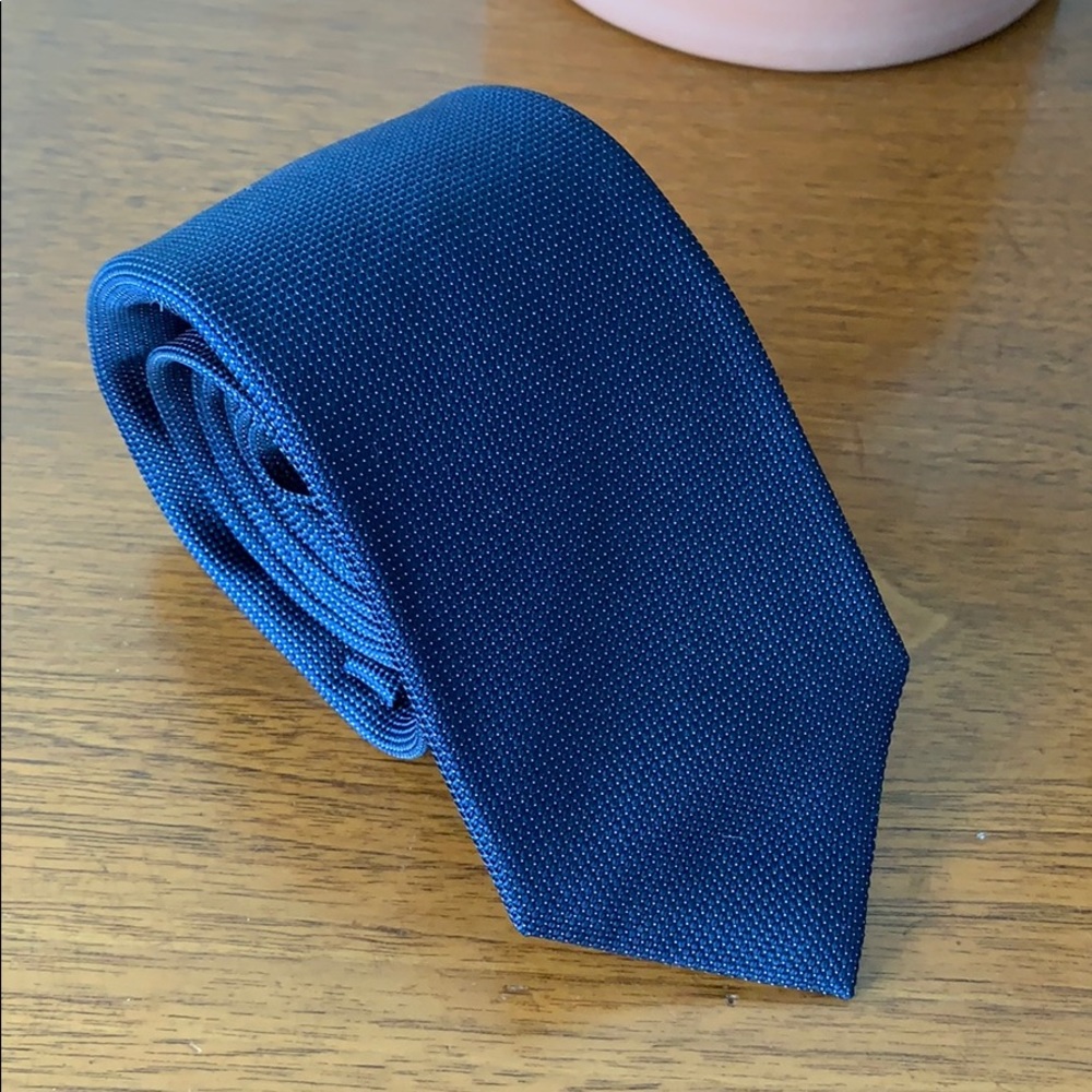 Dark Blue Tie 7 Fold Suitsupply